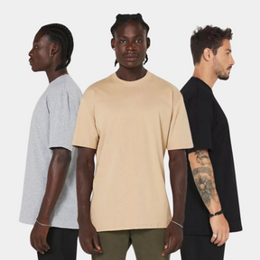 Kit 3 Camisetas Básicas Oversized Streetwear 